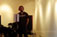 Colin recording a vocal on new song *These Days*