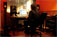 Frankie at the desk